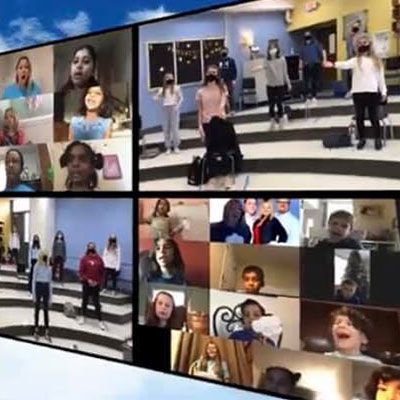 MMW 7th Graders Featured in Virtual "Clouds Choir for a Cause"