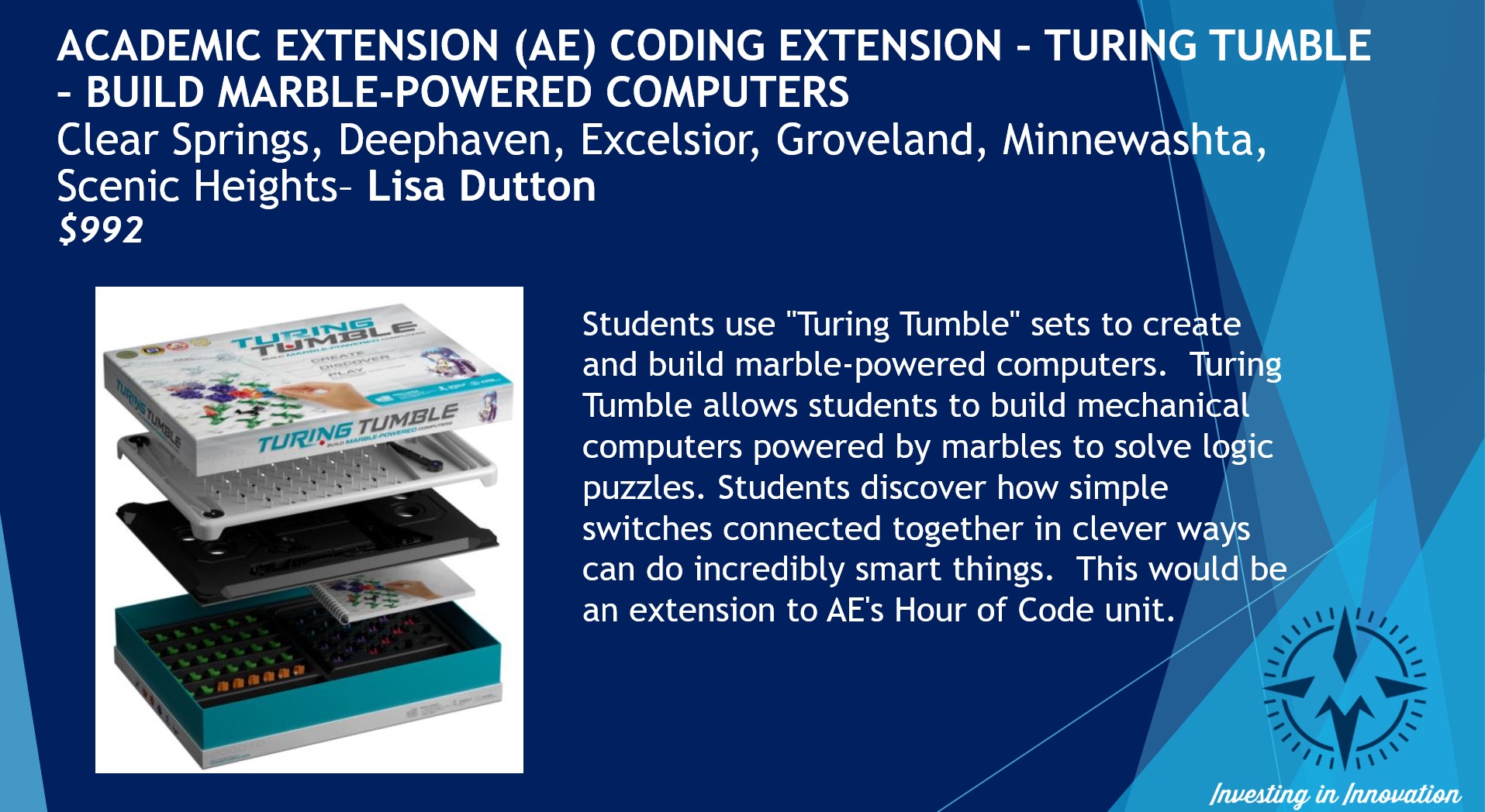 Extension du codage AE - Turing Tumble